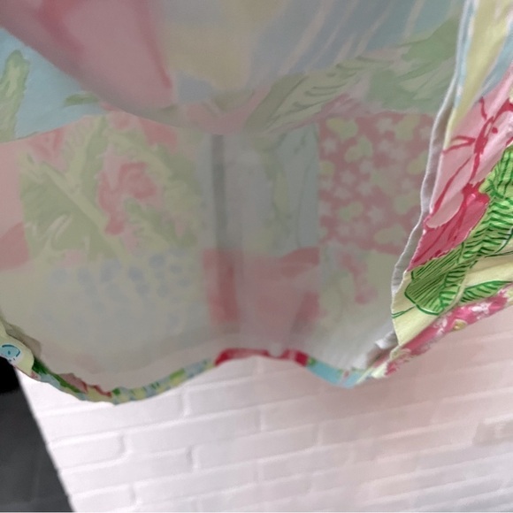 LILLY PULITZER Vintage Aruba One Happy Island Skirt size 4 - Picture 8 of 10